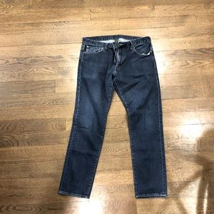 Brooks brothers 36 32 dark rinse jeans with supima cotton.